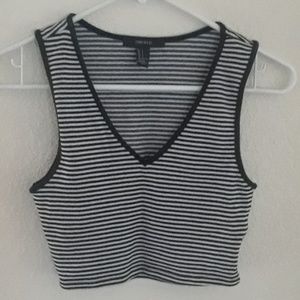 Forever 21 Strip crop top